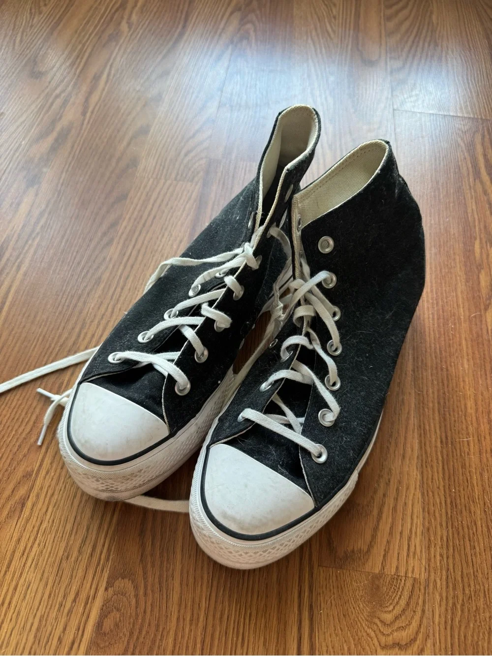 Converse Chuck Taylor All Star Platform High Top Sneakers Black Women’s Size 9